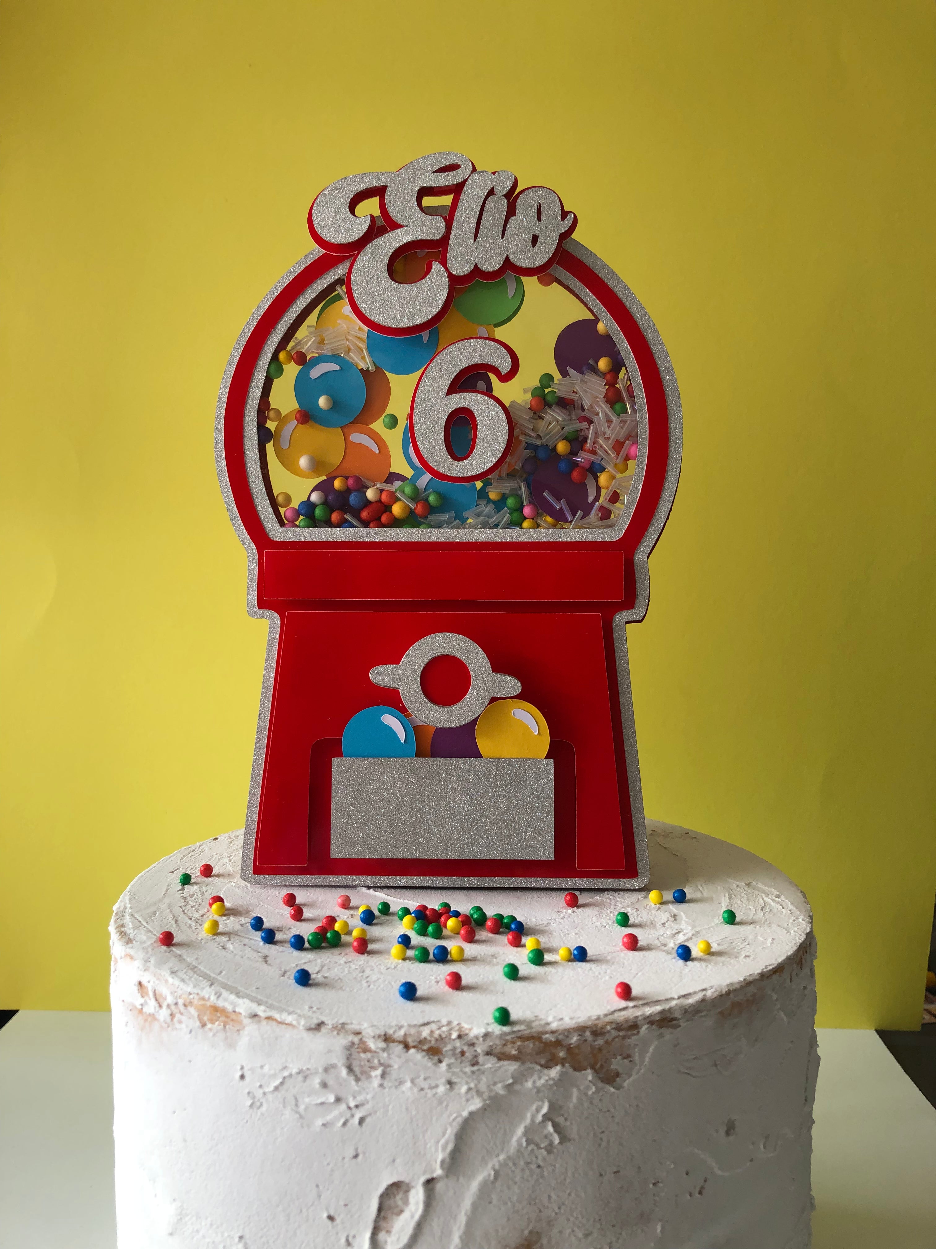 Cake Topper Bubble Gum