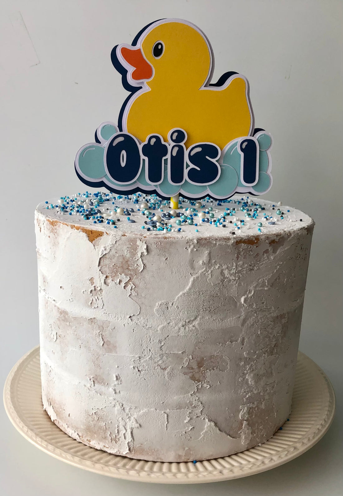 Taart Topper Badeendje