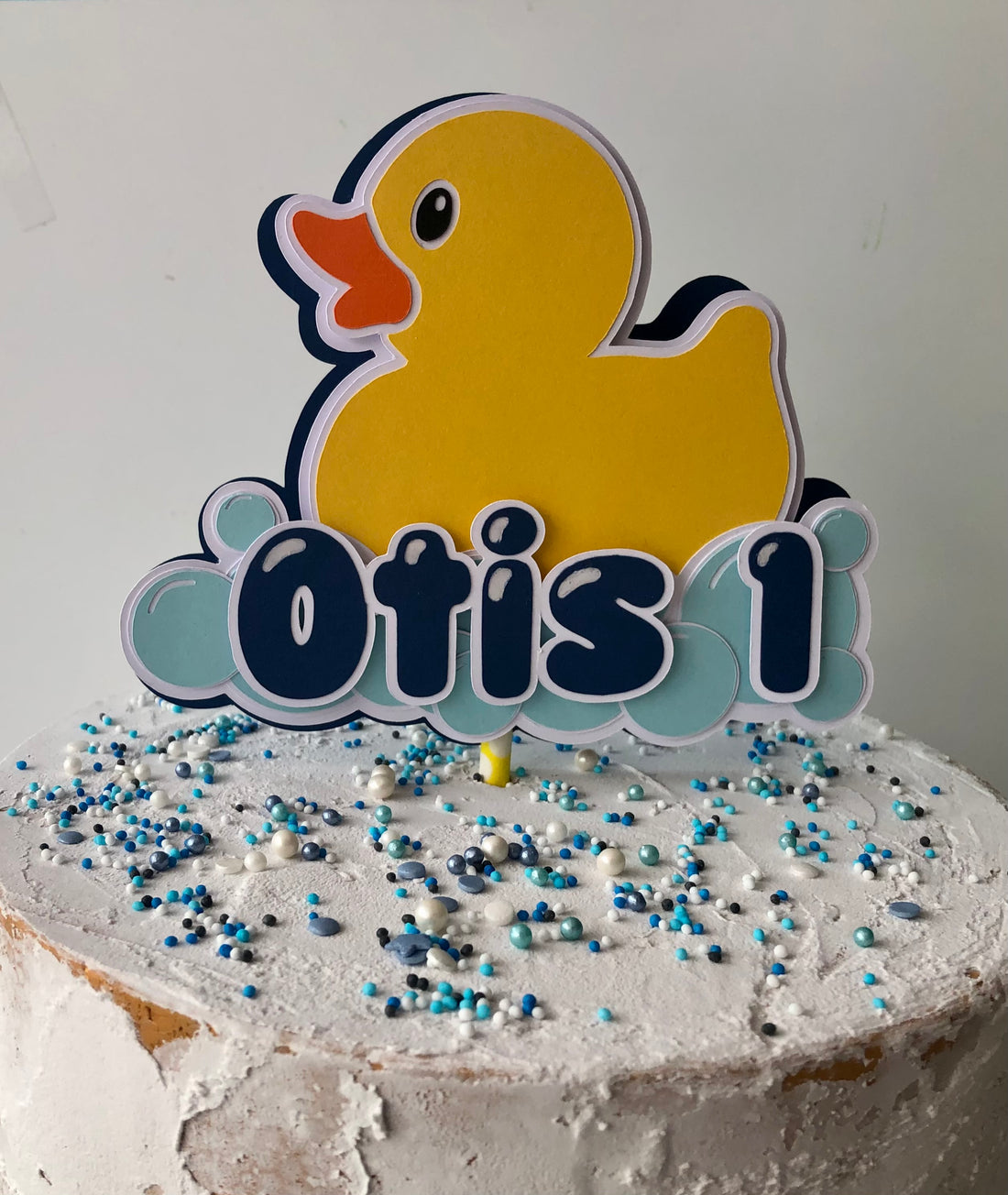 Taart Topper Badeendje