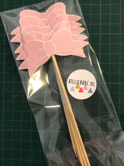 Prikkers Strikje Roze