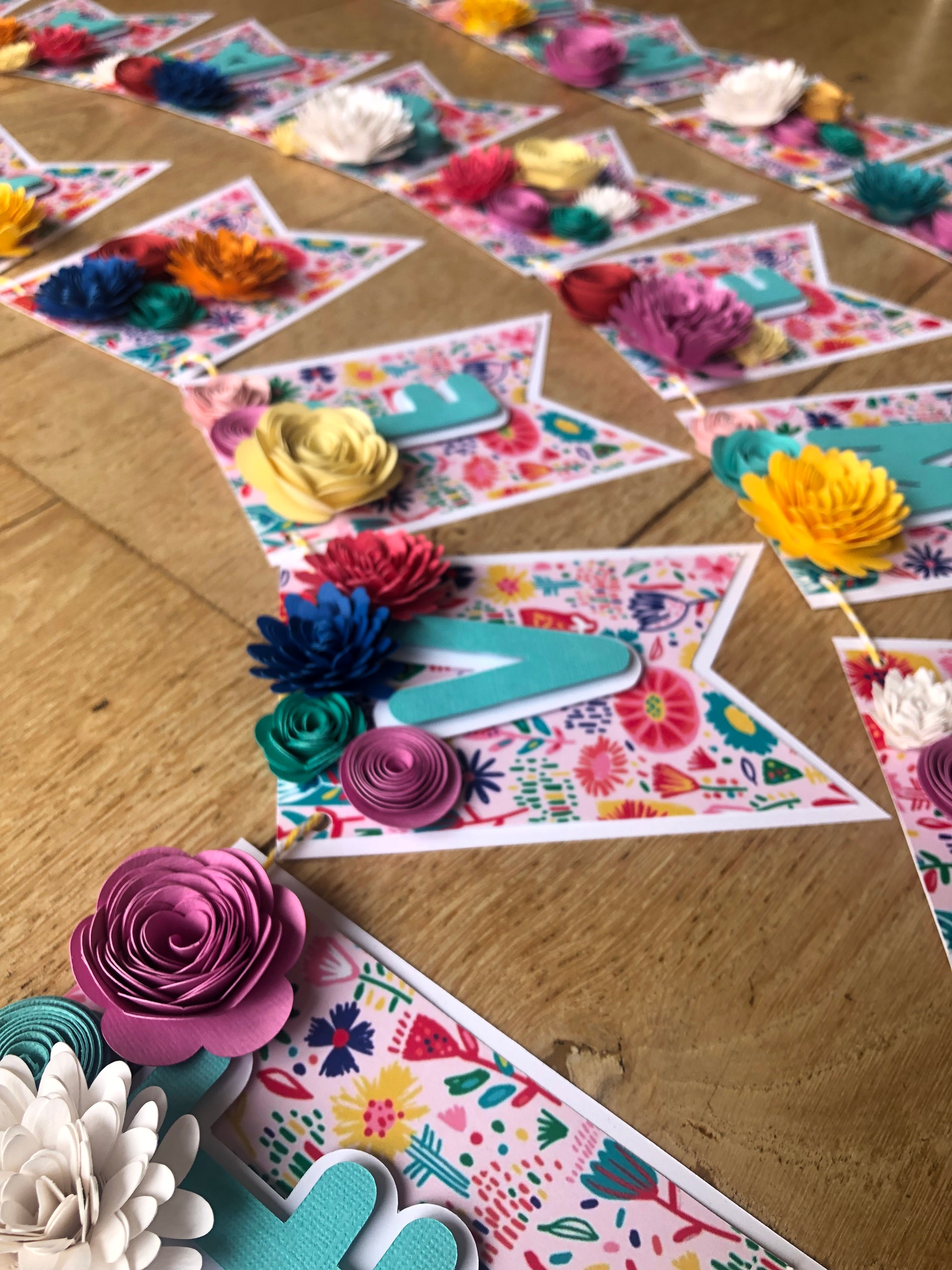 Customized bunting
