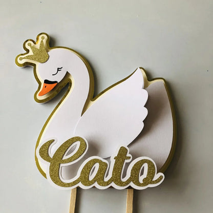 Cake Topper Swan